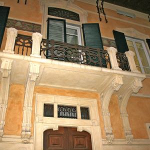 Rifacimento facciata di Villa in viale Cadorna Lucca